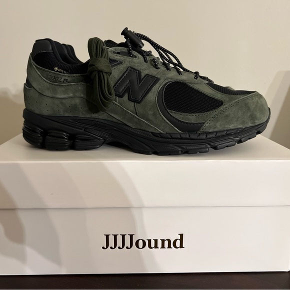 Jjjjound new balance olive 2002r brand new RARE Gortex size 9 mens/10.5 womens! - Picture 3 of 7
